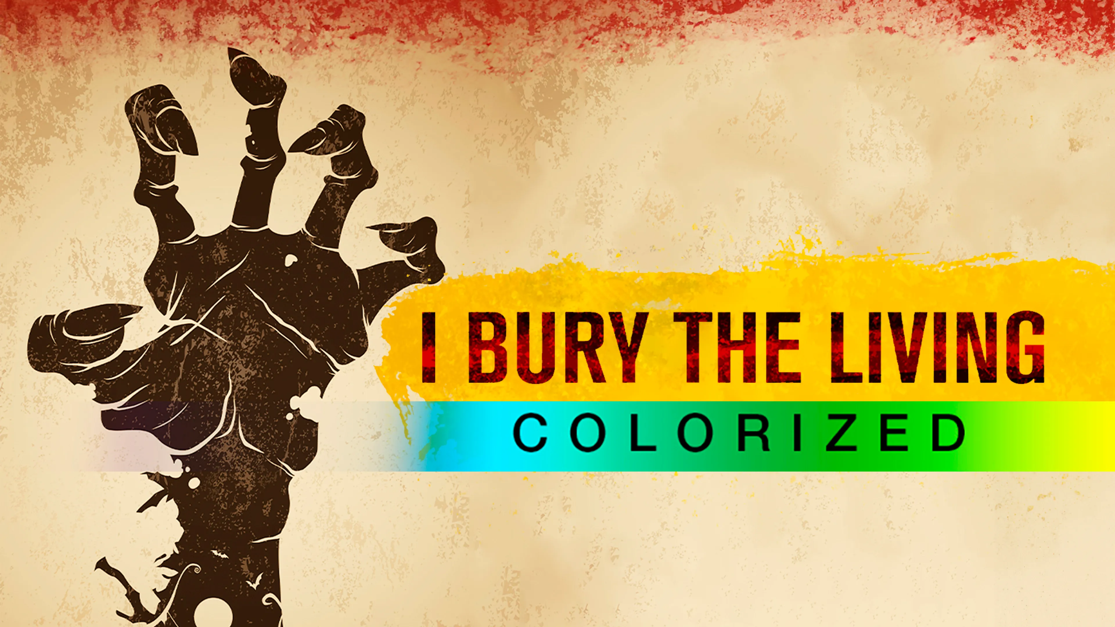 I Bury The Living: Colorized poster